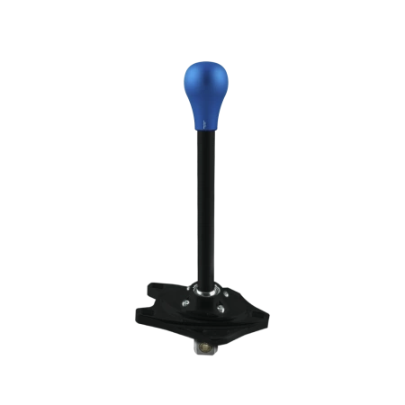 Black Edition Short shifter BMW E8x E9x - aluminiowa niebieska krótka gałka (K)