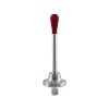 Short shifter BMW E30 E34 Nowa Wersja - Aluminiowa Czerwona Długa Gałka (M)