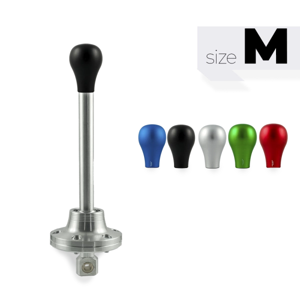 Short Shifter BMW E30 E34 new version - krótka czarna gałka (K)