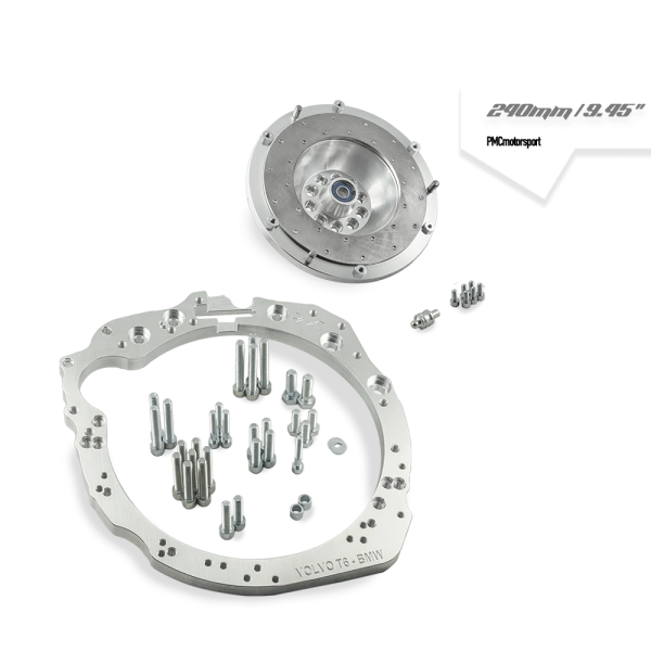 Adapter Volvo "White" T5 T6 - manual 6 biegów BMW M57n GS6-53DZ HGD JGA HGA - 240mm / 9.45"