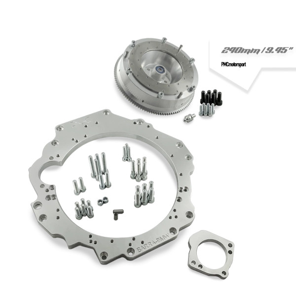 Adapter Ford Barra - manual 6-biegów BMW M57n GS6-53DZ HGD JGA HGA - 240mm / 9.45"