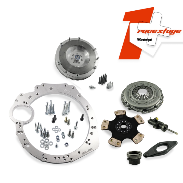 Race Stage 1+ Mitsubishi 4G63 - manual 6-biegów BMW M57n GS6-53DZ HGD JGA HGA - 240mm / 9.45"