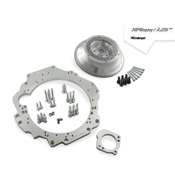 Adapter Ford Barra - manual 6-biegów BMW M57n GS6-53DZ HGD JGA HGA - 184mm / 7.25" (P)