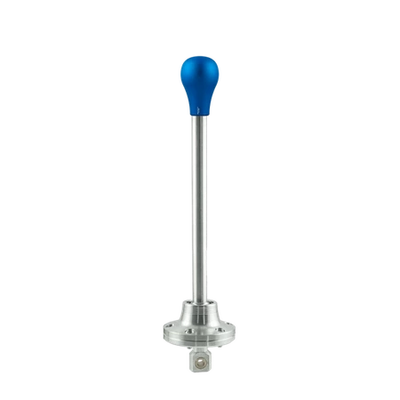 Short shifter BMW E30 E34 nowa wersja - aluminiowa niebieska krótka gałka