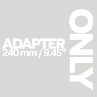 Sam adapter 240mm / 9.45'' (single disc)