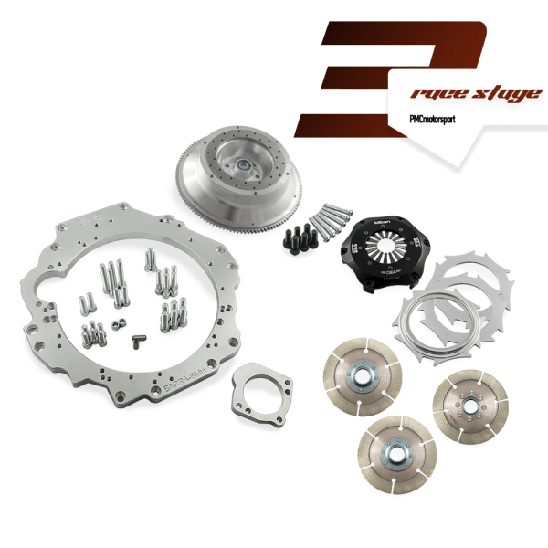 Race Stage 3 Ford Barra - manual 6-biegów BMW M57n GS6-53DZ HGD JGA HGA - 184mm / 7.25" (P)