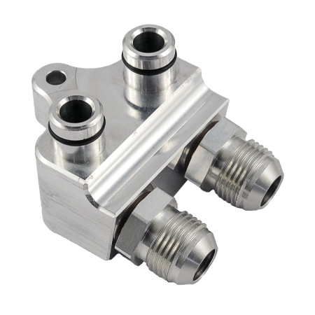 Adapter chłodnicy oleju do skrzyni biegów ZF 8HP BMW N57 B58 + przejściówki M18x1.5 - AN10