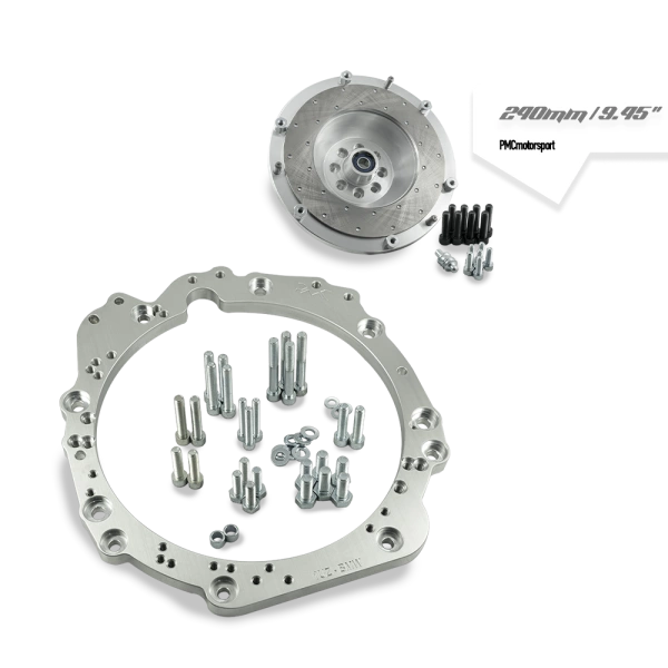 Adapter Toyota UZ - manual 6-biegów BMW M57n GS6-53DZ HGD JGA HGA - 240mm / 9.45"