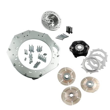 Race Stage 3 GM Chevrolet V8 LS - manual 6-biegów BMW M57n GS6-53DZ HGD JGA - 184mm / 7.25" (P)