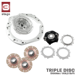 Race stage 3 Mercedes-Benz M113 -  manual 6-biegów BMW N54 GS6-53BZ - 184mm 7.25" (P)