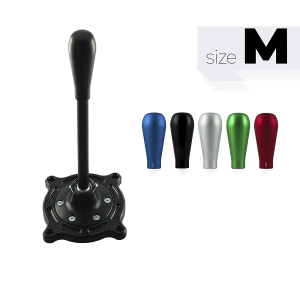 Black edition short shifter Nissan s-chassis S13 S14 S15 R32 R33 R34 - długa czarna gałka (K)