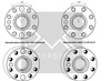 Koło zamachowe Mercedes-Benz M113 M156 - BMW M57n GS6-53DZ HGU HGK - 240mm / 9.45"