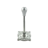Short Shifter Nissan S-chassis S13 S14 S15 R32 R33 R34 - Krótka Srebrna Gałka (K)