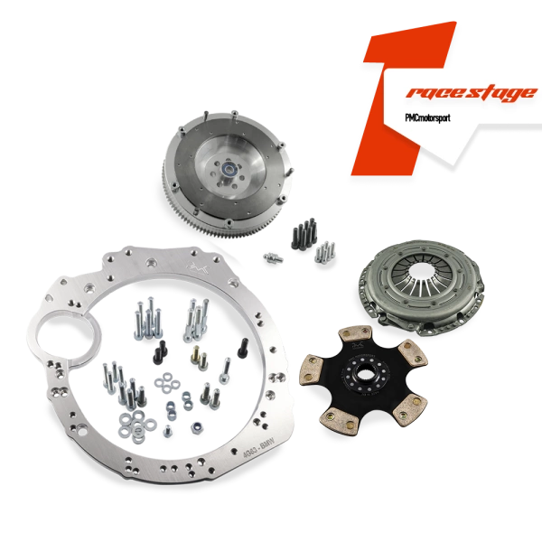 Race Stage 1 Mitsubishi 4G63 - manual 6-biegów BMW M57n GS6-53DZ HGD JGA HGA - 240mm / 9.45"