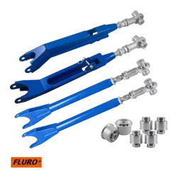 Stage 3 Zestaw regulowanych wahaczy + aluminiowe tuleje wahaczy do BMW E36 Uniball