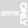 Sam adapter 184mm / 7.25"