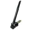 Black Edition Hydrauliczny hamulec ręczny rewers 0.750 + PRO H short shifter czerwona długa gałka (B)