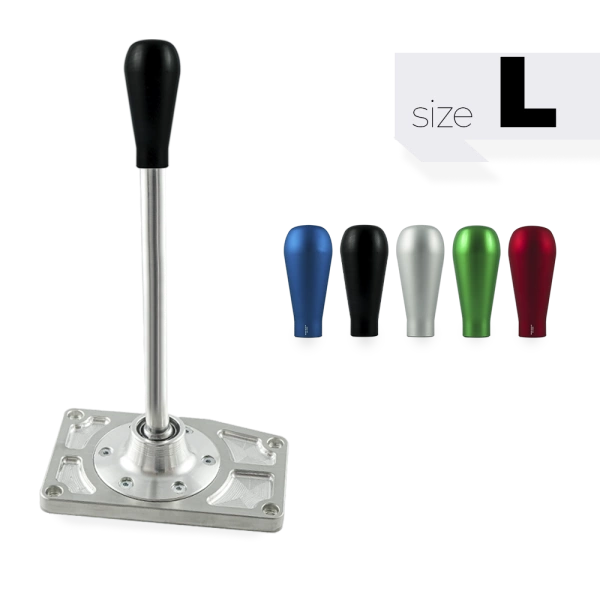 Short shifter Toyota Chaser JZX 100 Mark II - długa czarna gałka