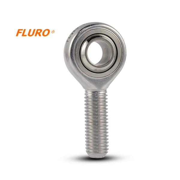 Główka cięgła / główka cięgna - uniball GALRSW 12 FLURO - M12 lewy zewnętrzny (męski)