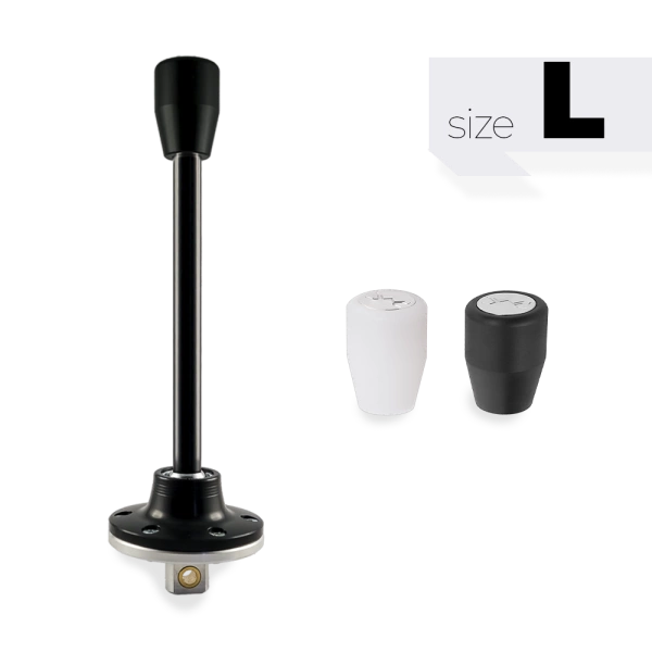 Black Edition Short Shifter BMW E30 E34 - Nylonowa Czarna Krótka Gałka