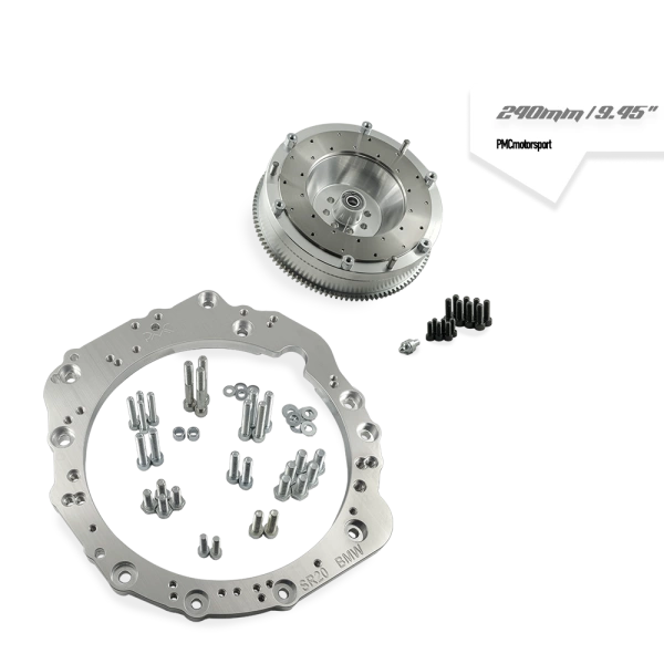 Adapter Nissan SR - manual 6-biegów BMW M57n GS6-53DZ HGD JGA HGA - 240mm / 9.45"