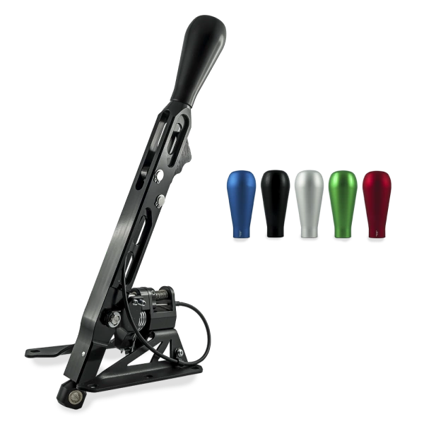 Black Edition samocentrujący short shifter do skrzyni biegów BMW - czarna długa (B)