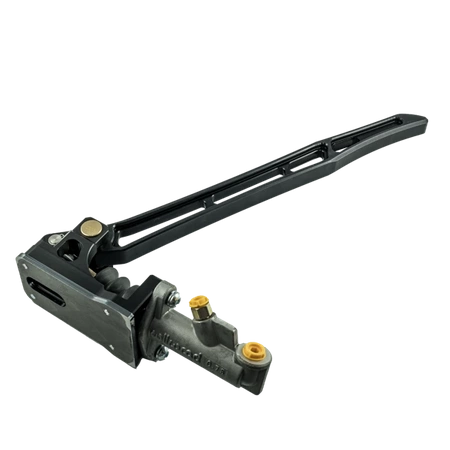 Black Edition Hydrauliczny hamulec ręczny rewers 0.750 + PRO H short shifter czerwona długa gałka (B)