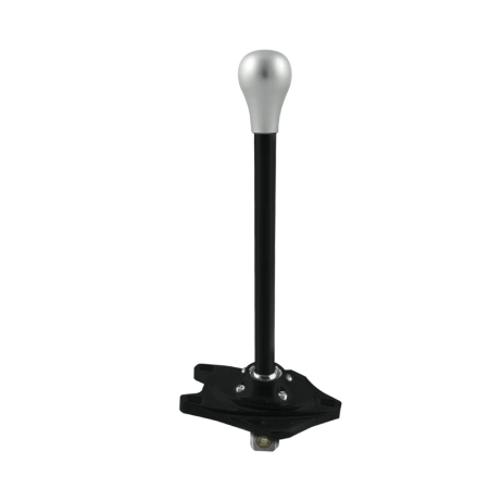 Black Edition Short shifter BMW E8x E9x - aluminiowa srebrna krótka gałka 