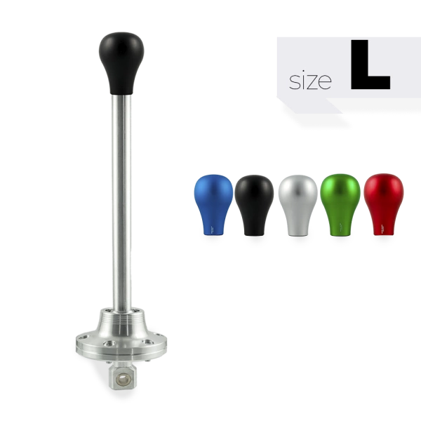 Short shifter BMW E30 E34 nowa wersja - aluminiowa czarna krótka gałka