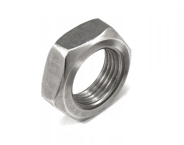 Nakrętka sześciokątna M18x1,5 lewa niska DIN 439 B kl. 0,4 ocynk