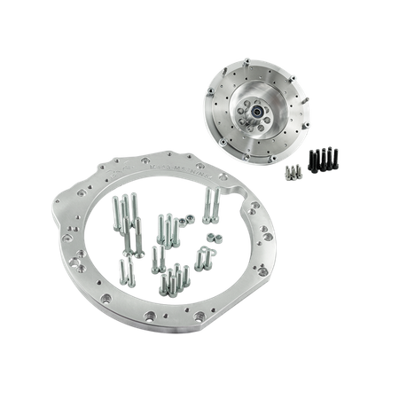 Adapter Mercedes-Benz M112 M113 M113K - manual 6-biegów BMW M57n GS6-53DZ HGD JGA HGA - 240mm / 9.45"