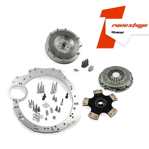 Race Stage 1 Mitsubishi 4G63 - manual 6-biegów BMW M57n GS6-53DZ HGU HGK - 240mm / 9.45"