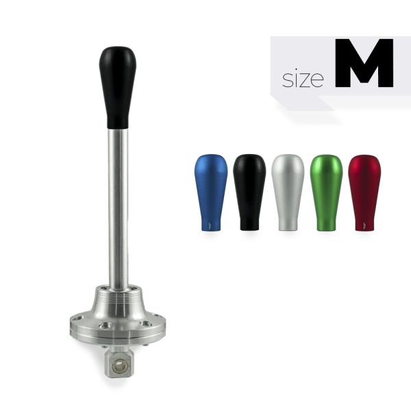 Short Shifter BMW E46 Nowa Wersja - Długa Czarna Gałka (K)