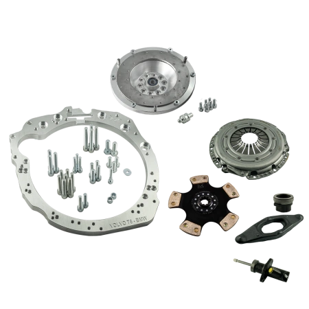 Race Stage 1+ Volvo White T5 T6 - manual 5-biegów BMW M57 ZF GS5-39DZ - 240mm / 9.45"