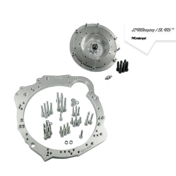 Adapter Nissan RB - manual 6-biegów BMW N54 GS6-53BZ 135i 335i 535i - 240mm / 9.45"