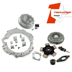 Race Stage 1+ Ford Barra - manual 6 biegów BMW M57n GS6-53DZ HGD JGA HGA - 240mm / 9.45"