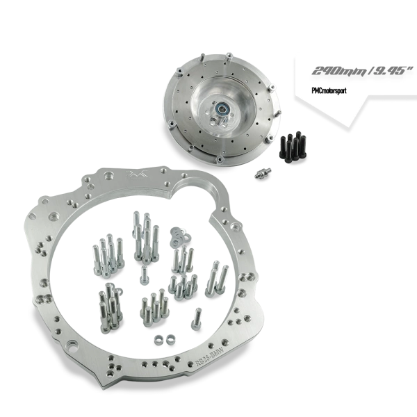 Adapter Nissan RB - manual 6-biegów BMW M57n GS6-53DZ HGD JGA HGA - 240mm / 9.45"