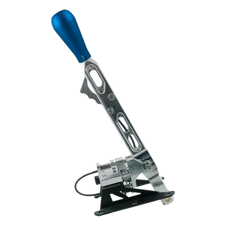 Samocentrujący short shifter do skrzyni biegów BMW - niebieska długa (B)