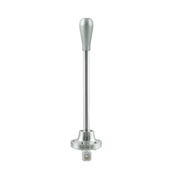 Short shifter BMW E30 E34 nowa wersja - aluminiowa srebrna długa gałka
