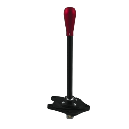 Black Edition Short shifter BMW E8x E9x - aluminiowa czerwona długa gałka 