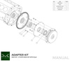 Adapter BMW V12 M70 - BMW ZF 8HP 8HP75 8HP70