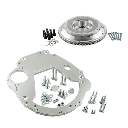 Adapter BMW M50 M52 M54 S50 S52 S54 - BMW M57N2 6-biegów HGU HGK JGA - 184mm 7.25" (P)