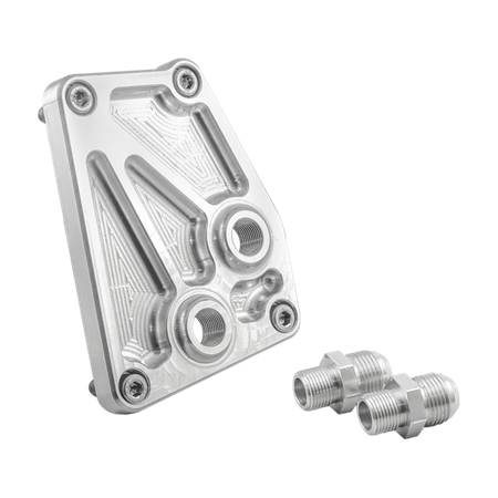 Adapter filtra oleju BMW V8 M60 M62 S62 + nyple złączki