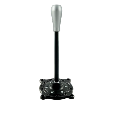 Black Edition Short Shifter Nissan S-chassis S13 S14 S15 R32 R33 R34 - Długa srebrna gałka