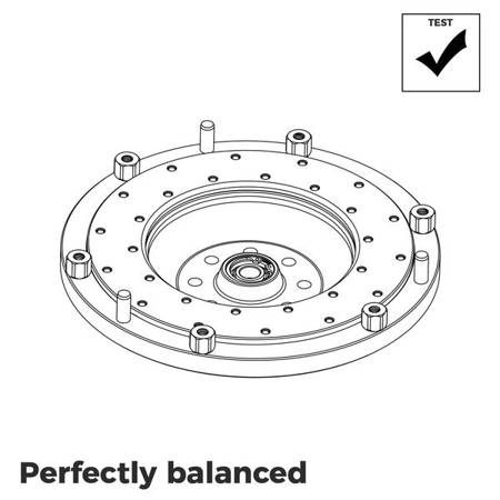 RACE STAGE 1 Volvo Modular Whiteblock T5 T6 - BMW M57 / E46 S54 M3 - 240mm / 9.45"