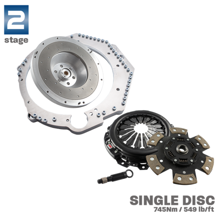 Stage 2 GM Chevrolet LS - Nissan 350Z Z33 370Z Z34 - 250mm / 9.84"